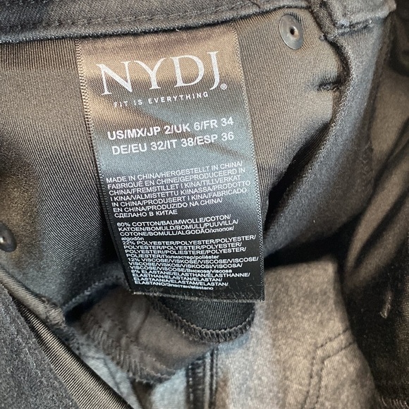 NYDJ Curves 360 Slim Straight Ankle Jeans with Studs - Picture 11 of 12